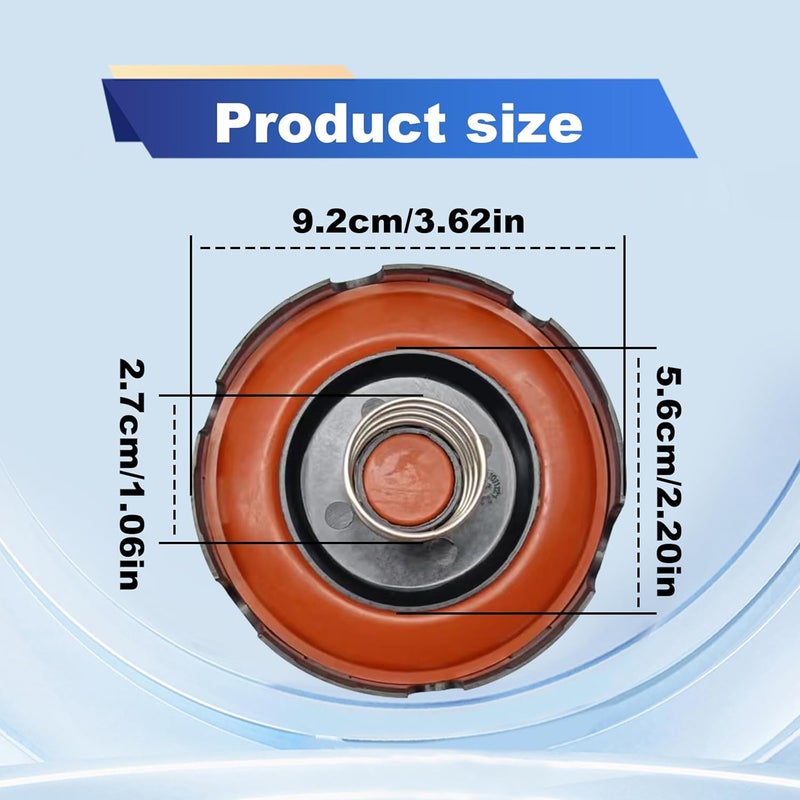 Pleoos PCV Valve Diaphragm Cover Repair Kit Compatible with VW Golf Jetta Passat GTI Beetle Tiguan Audi A3 A4 A5 A6 A7 Q5 Replaces 06H103495AC 917-064 - Image 5